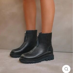 BILLINI JORDYN COMBAT BOOT IN BLACK